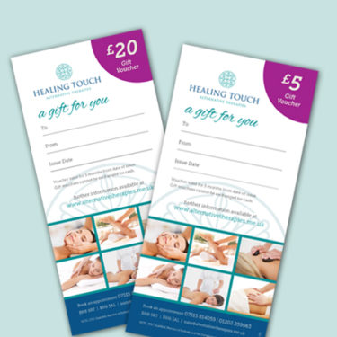 Gift Vouchers - Healing Touch, Bournemouth